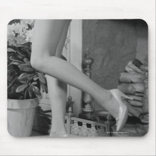 Frauen-Tanzen Mousepad