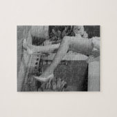 Frauen-Tanzen Puzzle (Horizontal)