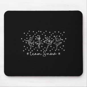 Frauen Team Snow Corps Nutcracker Saison Weihnacht Mousepad