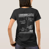 Frauen Team Wireframe T-Shirt (Rückseite)