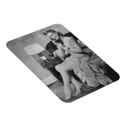 Frauen telefonieren magnet (Rechte Seite)