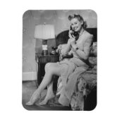 Frauen telefonieren magnet (Vertikal)