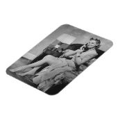 Frauen telefonieren magnet (Linke Seite)