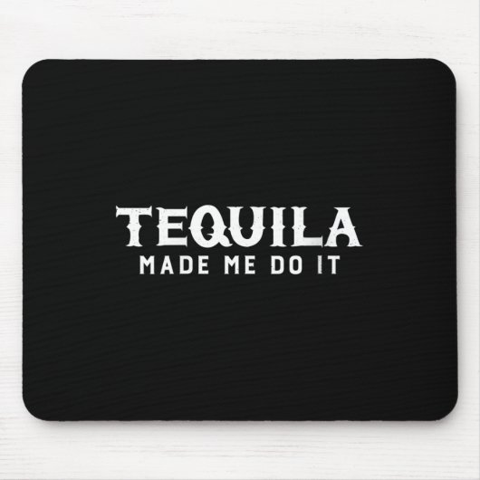 Frauen Tequila ließ mich Cinco de Mayo Drinkin mac Mousepad (Vorne)