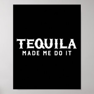 Frauen Tequila ließ mich Cinco de Mayo Drinkin mac Poster