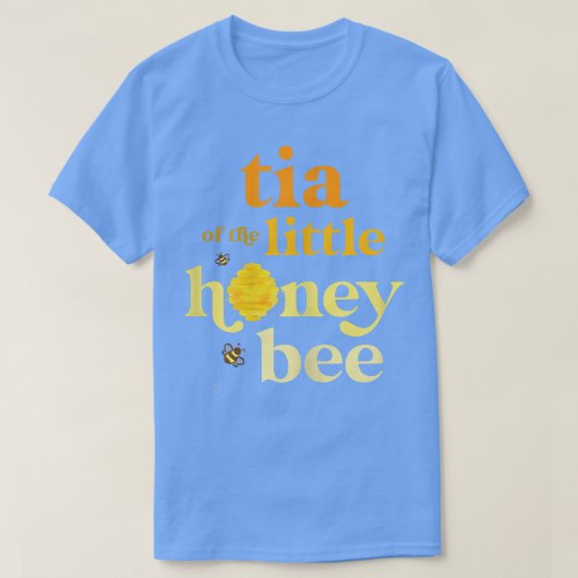 Frauen Tia Little Honey Bee Birthday Gender Rev. T-Shirt (Design vorne)