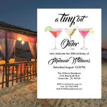 Frauen Tini bisschen älter Cocktail Sommerparty