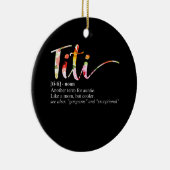 Frauen Titi definiert einen weiteren Begriff für T Keramik Ornament (Rechts)