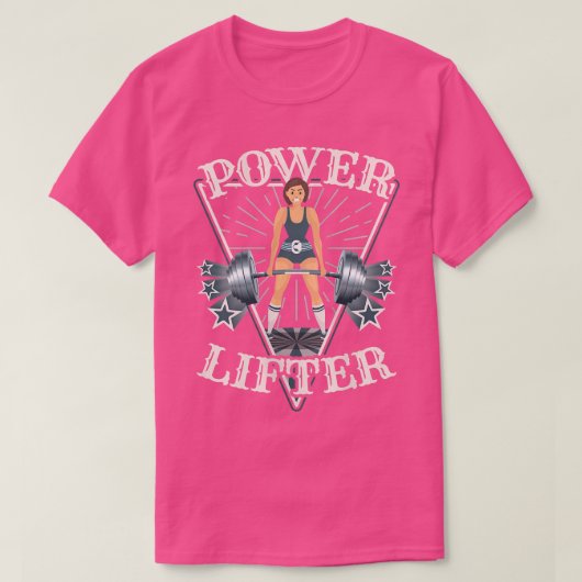 Frauen tötenKraftanheben des Powers T-Shirt (Design vorne)