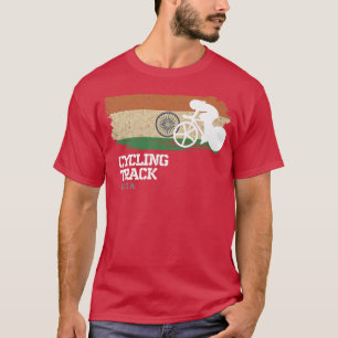 Frauen Track Cycling India Road Bike Speed Cyclist T-Shirt