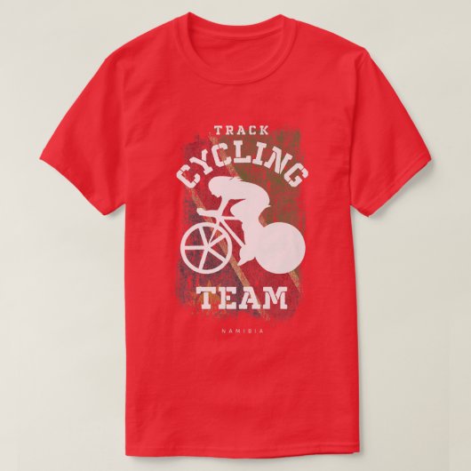 Frauen Track Cycling Namibia Road Bike Speed Cycli T-Shirt (Design vorne)