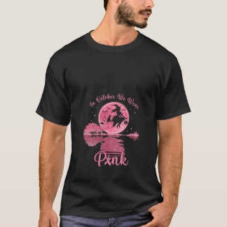 Frauen tragen im Oktober Pinke Hexen-Brustkrebs T-Shirt
