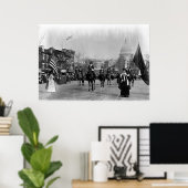 Frauen-Trauermarsch in Washington Poster (Heimbüro)