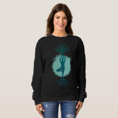 Frauen Tree Yoga Sweatshirt (Vorne ganz)