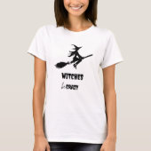 Frauen trendig stilvoll für ihr niedliches Hallowe T-Shirt (Vorderseite)