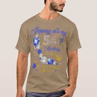 Frauen treten mit Gottes G in meinen 54. Geburtsta T-Shirt