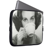 Frauen-Trinken Laptopschutzhülle (Vorne Rechts)