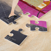 Frauen trinken Wein Puzzle (Seite)