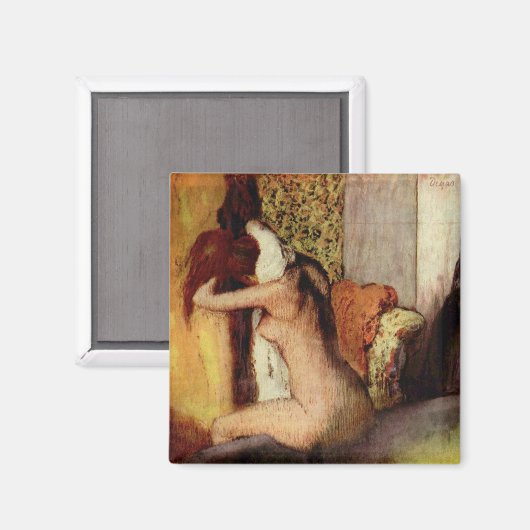 Frauen trocken ihr Neck Magnet (Vorderseite/Rückseite)