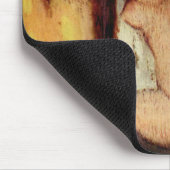Frauen trocken ihr Neck Mousepad (Ecke)