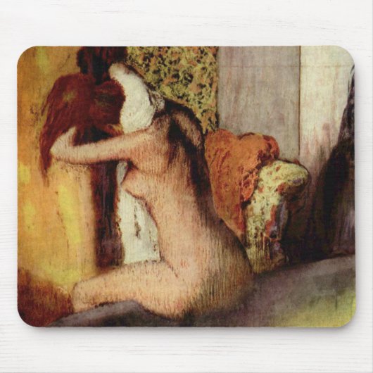 Frauen trocken ihr Neck Mousepad (Vorne)