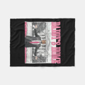 Frauen Trump Daddys Zuhause White House 2024 Fleecedecke (Vorderseite (Horizontal))