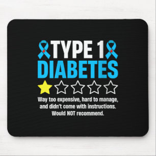 Frauen Typ-1-Diabetes ist zu kostspielig Mousepad