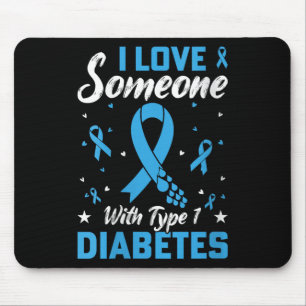 Frauen Typ 1 Diabetes Liebe Jugendliche Diabetes b Mousepad