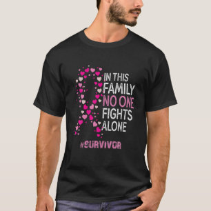 Frauen überleben rosa Ribbon Brustkrebs Bewusstsei T-Shirt