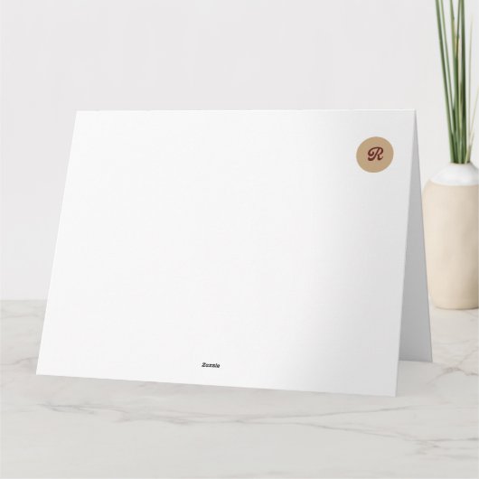 Frauen, umgeben von Blume gefaltete Grußkarte Karte (Rückseite)