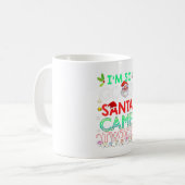 Frauen Unangemessenes Weihnachts-T-Shirt Kaffeetasse (Vorderseite Links)
