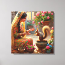 Frauen und Eichhörnchen 2