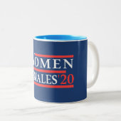 Frauen und Frauen im Jahr 2020 Zweifarbige Tasse (VorderseiteRechts)