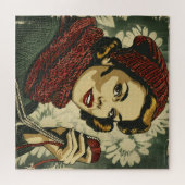 Frauen und Garne Vintag Puzzle (Horizontal)