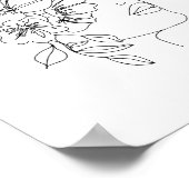 Frauen und Gesichtspflege Poster (Ecke)