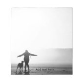 Frauen und Hunde - Die Einzigen der Welt Notizblock (Vorderseite)