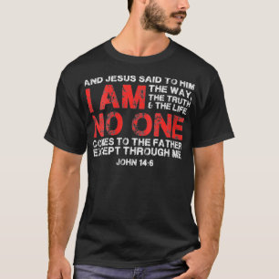 Frauen Und Jesus sagte zu ihm: Ich bin der Weg, di T-Shirt