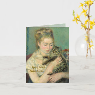 Frauen und Katzen/ sie besitzen dich Karte