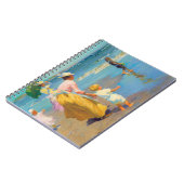 Frauen und Kinder am Strand Edward Potthast Notizblock (Linke Seite)