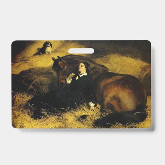 Frauen und Pferd Ausweis (Vorderseite)