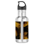 Frauen und Pferd Edelstahlflasche (Rückseite)