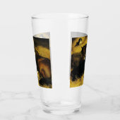 Frauen und Pferd Glas (Links)