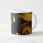 Frauen und Pferd Jumbo-Tasse (Vorderseite Rechts)
