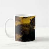 Frauen und Pferd Kaffeetasse (Links)