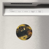 Frauen und Pferd Magnet (In Situ (Geschirrspüler))