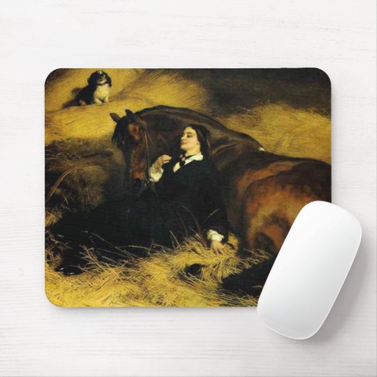 Frauen und Pferd Mousepad (Mit Mouse)