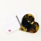 Frauen und Pferd Notizblock (Innenseite)