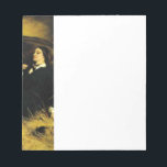 Frauen und Pferd Notizblock<br><div class="desc">Notizblock mit Sir Edwin Henry Landseers Ölgemälde The Shrew Tamed oder The Hübsch Horsebreaker (1861). Eine elegante Frau in schwarzen Kleidersesseln neben einem schönen braunen Pferd. Ein kleiner Hund beobachtet im Hintergrund. Sie sitzen alle in einer Heu-Scheune. Ein perfektes Geschenk für Pferdefreunde und Viktorianische Kunst.</div>