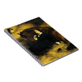 Frauen und Pferd Notizblock (Rechte Seite)