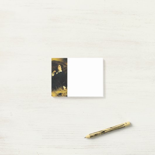 Frauen und Pferd Post-it Klebezettel (Auf Schreibtisch)